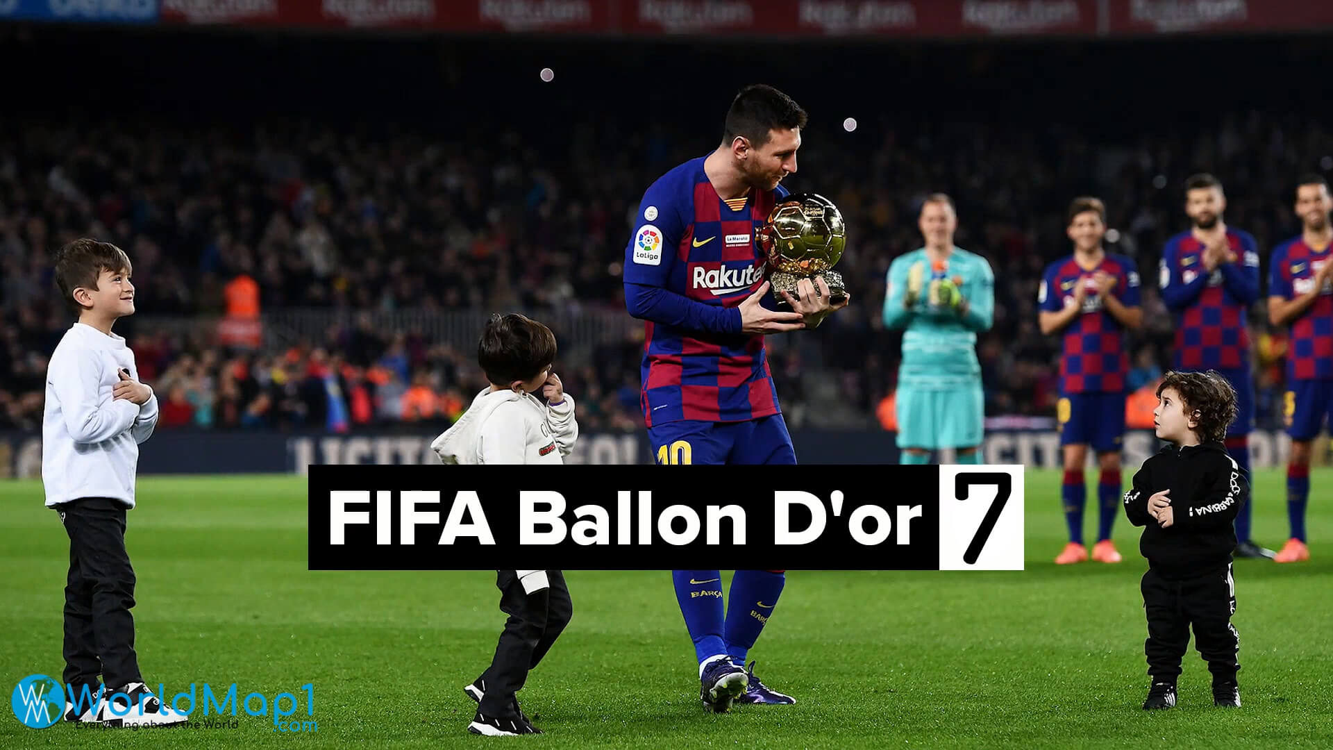 Lionel Messi gewinnt 7 Mal den FIFA Ballon d'or